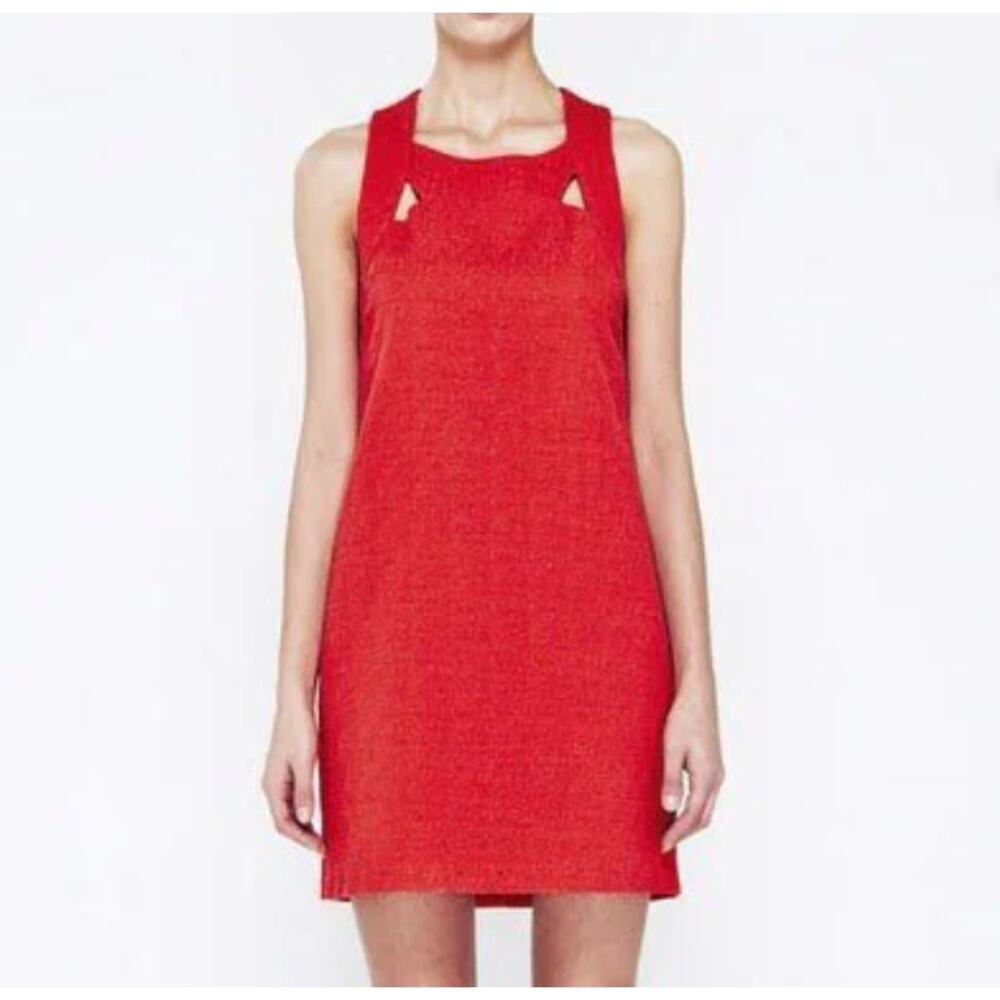 Cop. Copine red textured dress